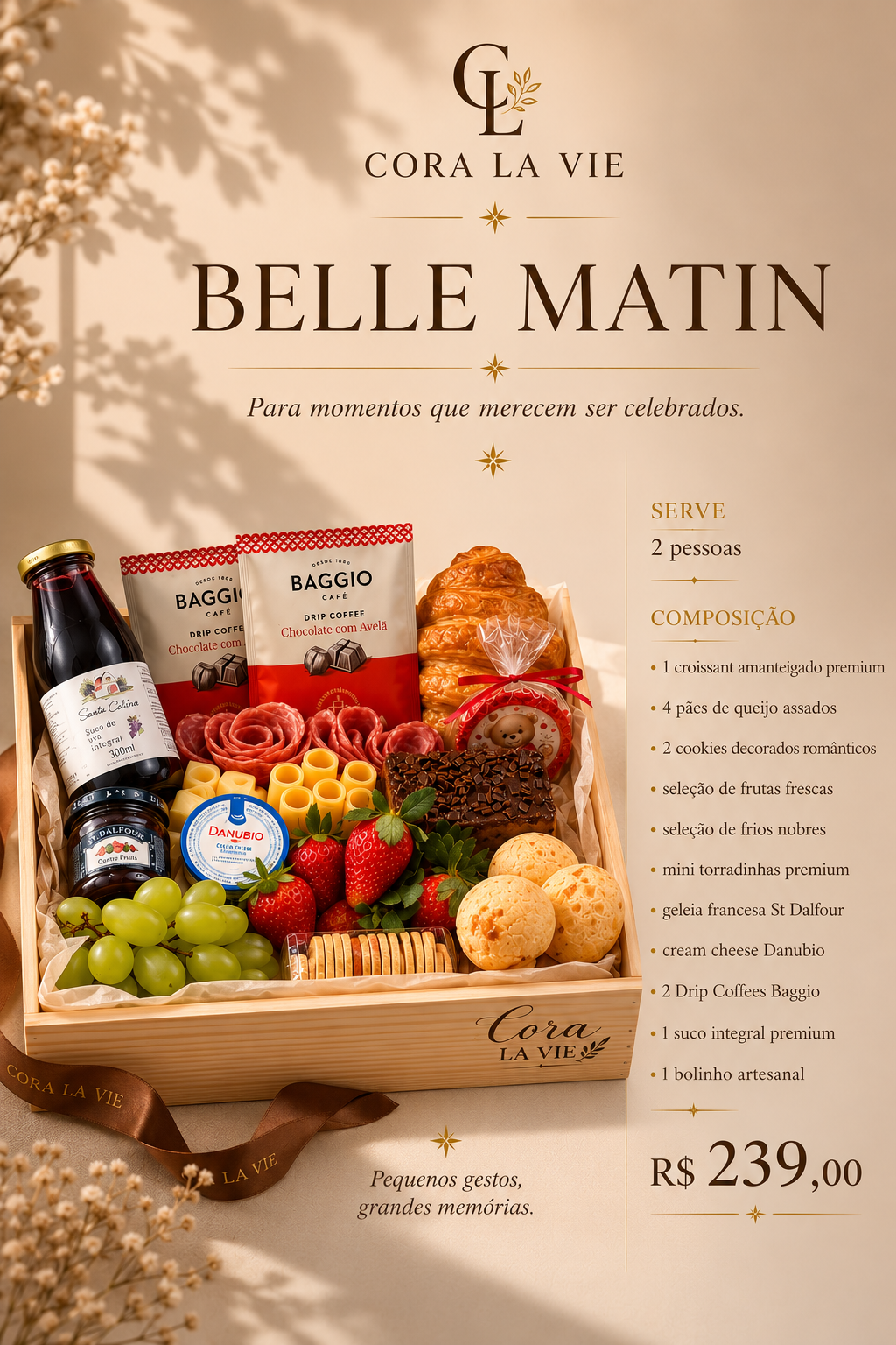 Cesta Belle Matin